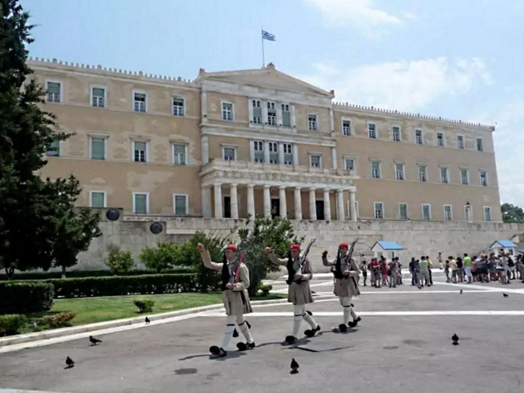 Ferienwohnung Aristocraticon Athen Exterior foto